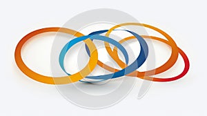 Interconnected Circles: Symbol of Team Unity