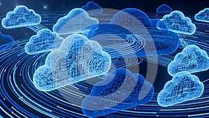 Interconnected cloud network