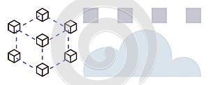 Blockchain Network Connected to Cloud Computing for Secure Data Management