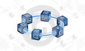 Interconnected Data Cubes