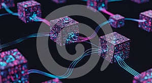 Interconnected Digital Blocks