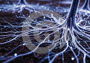 Of connectivity, possibly symbolizing data networks or digital