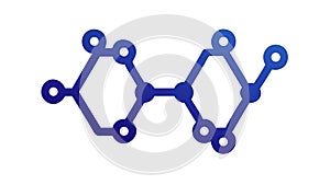 Interconnected Nodes: Abstract Network Pattern, vector design Generative AI