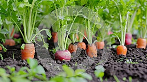 Intercropped Legumes and Root Vegetables