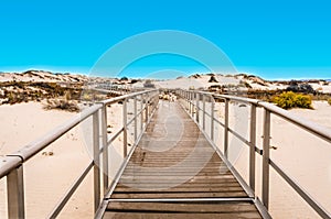 Interdune Boardwalk - White Sands National Monument - New Mexico