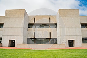 Interest building of Salk Institute for Biological Studies