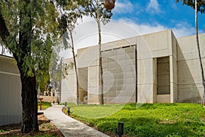 Interest building of Salk Institute for Biological Studies