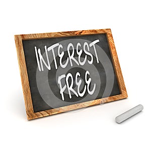 Interest Free Blackboard