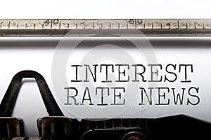 Interest rate news