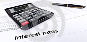 Interest rates