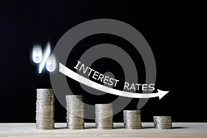 INTEREST RATES / FINANCIAL CONCEPT