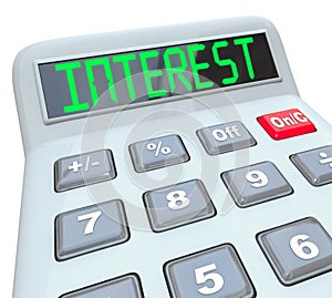 Interest Word Calculator Figure Growth Rate Loan Cost