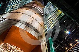 Interesting architecture in the Powerplant, Baltimore, Maryland.