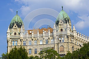 Interesting building in Budapest