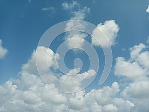 Interesting cloudy sky