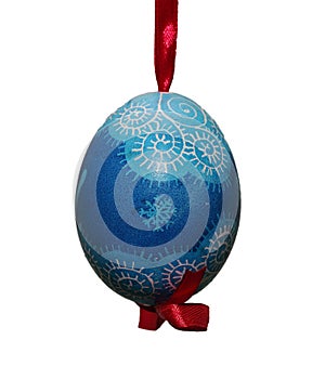 Interesting decoration of Easter eggs