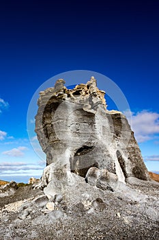 Interesting geologic formations, Lanzarote, Spain