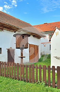 Interesting old dovecot in czech village