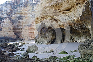 Interesting sandstone rock formations