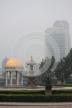 Interesting square in Tianjin