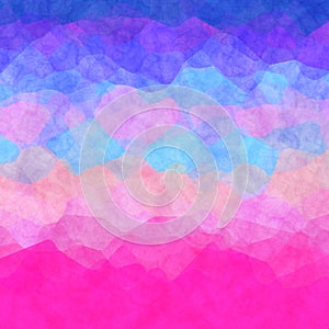 Interesting uneven colorful background texture with blue pink