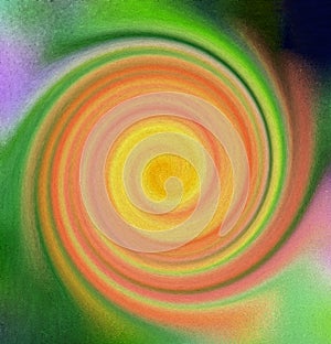 Interesting unique abstract multicolored texture