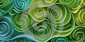 Interesting,unusual abstract background in quilling style, made from paper strips. Suitable for use in art and crafts, business