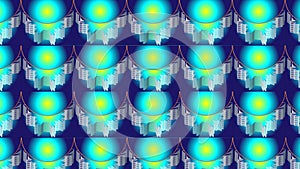 Interesting unusual colorful unique background