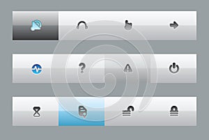 Interface buttons