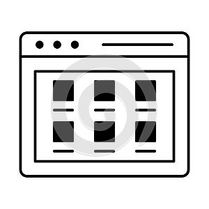 Interface Glyph Style vector icon which can easily modify or edit