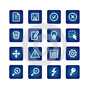 Interface icons set