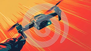 interference glitching remote control drone