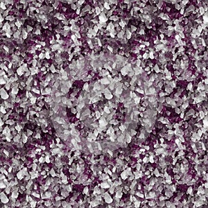 Intergrown multi-colored crystals. Amethyst. 3D rendering. Seamless image