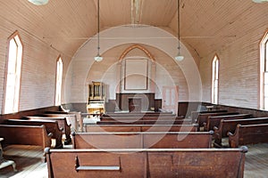 Interior of an Abandoned Church