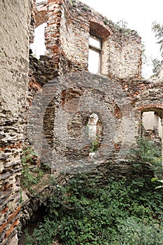 Interior of the abandoned summer villa