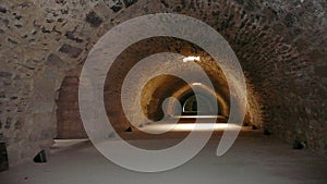 Interior of Al Karak Castle, Jordan