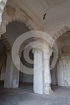 Interior Arches, Bini-ka Maqbaba Mausoleum, Aurangabad, Maharashtra, India