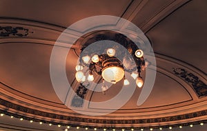 Detail of El Ateneo Grand Splendid bookshop in Buenos Aires, Argentina photo