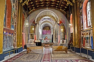 Interior of the Armenian Cathedral