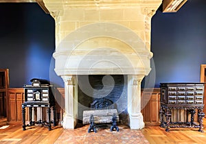 Interior of Azay le Rideau castle