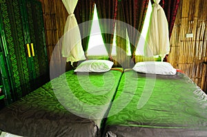 Interior, Bamboo house