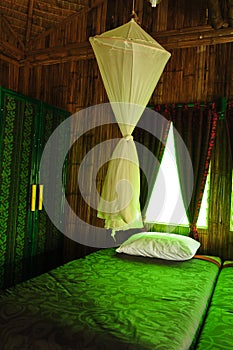 Interior, Bamboo house