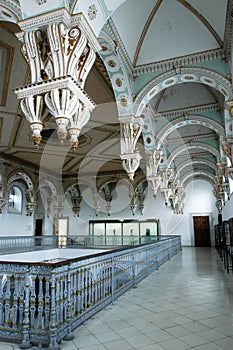 Interior of Bardo museum in Tunis