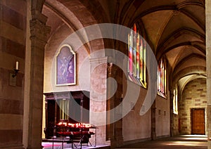 Interior of Basilica in Echternach