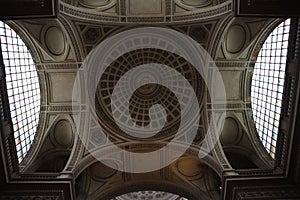 Interior of The Basilica of Sacre Coeur de Montmartre (Sacred Heart of Montmartre) ceiling