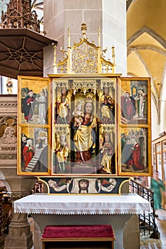 Interior of the Basilica of St. Egidius
