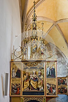 Interior of the Basilica of St. Egidius