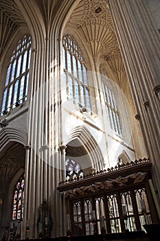 Interior of Bath Abbey