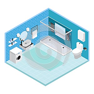 Interior Bathroom Composition