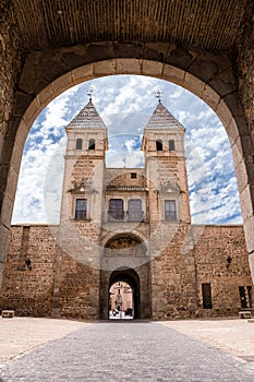 Interior of the Bisagra Gate, entrance to the city of Toledo through the old city walls
